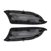 DURAFORCE Pair for Honda Accord 2008-2012 Front Door Armrest Lid Cover Black Sedan