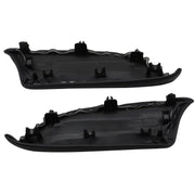 DURAFORCE Pair for Honda Accord 2008-2012 Front Door Armrest Lid Cover Black Sedan
