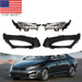 DURAFORCE 2011-2013 Kia Optima Front Bumper Fog Lights & Bezels Set Pair