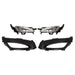 DURAFORCE 2011-2013 Kia Optima Front Bumper Fog Lights & Bezels Set Pair