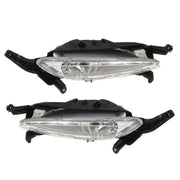 DURAFORCE 2011-2013 Kia Optima Front Bumper Fog Lights & Bezels Set Pair