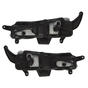 DURAFORCE 2011-2013 Kia Optima Front Bumper Fog Lights & Bezels Set Pair