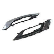 DURAFORCE Ford Fusion Mondeo 2017-2018 Front Bumper LED Fog Lights with Cover Bezel Pair
