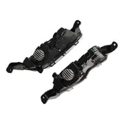 DURAFORCE Ford Fusion Mondeo 2017-2018 Front Bumper LED Fog Lights with Cover Bezel Pair
