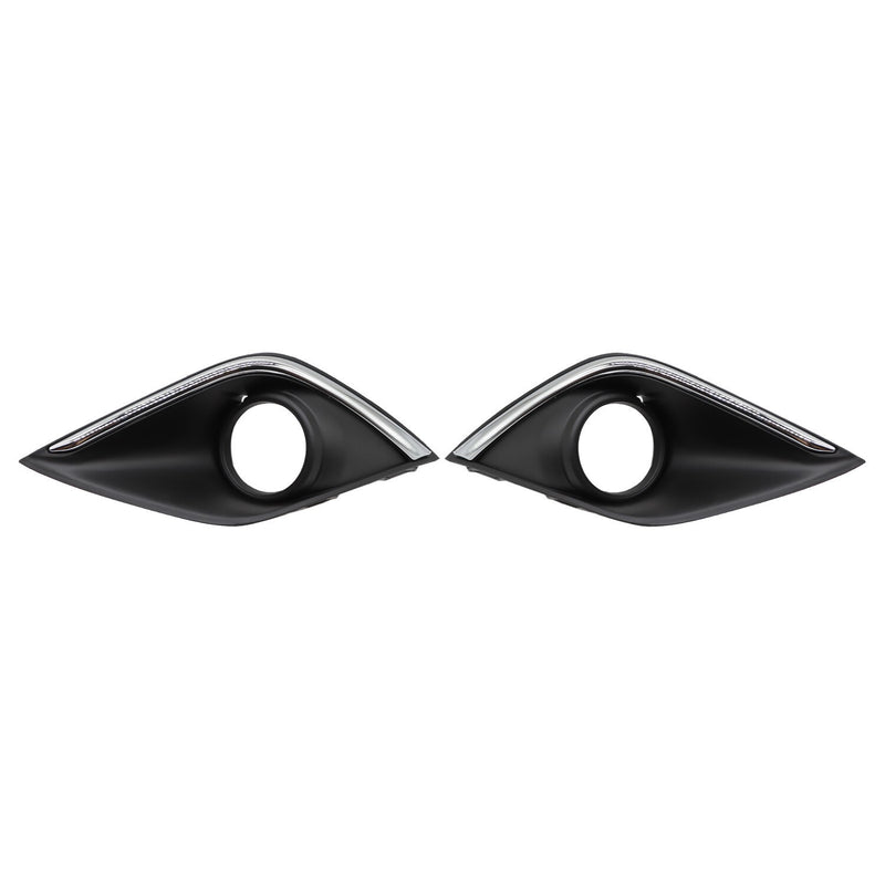 DURAFORCE Mitsubishi Outlander 2016-2019 Front Fog Lamp Cover Bezel Trim Pair US