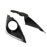 DURAFORCE Mitsubishi Outlander 2016-2019 Front Fog Lamp Cover Bezel Trim Pair US