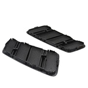 DURAFORCE Pair Front Hood Vent Mesh Grille Trim Cover for Mercedes W166 GL ML350 12-15