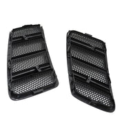 DURAFORCE Pair Front Hood Vent Mesh Grille Trim Cover for Mercedes W166 GL ML350 12-15