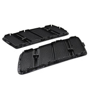 DURAFORCE Pair Front Hood Vent Mesh Grille Trim Cover for Mercedes W166 GL ML350 12-15