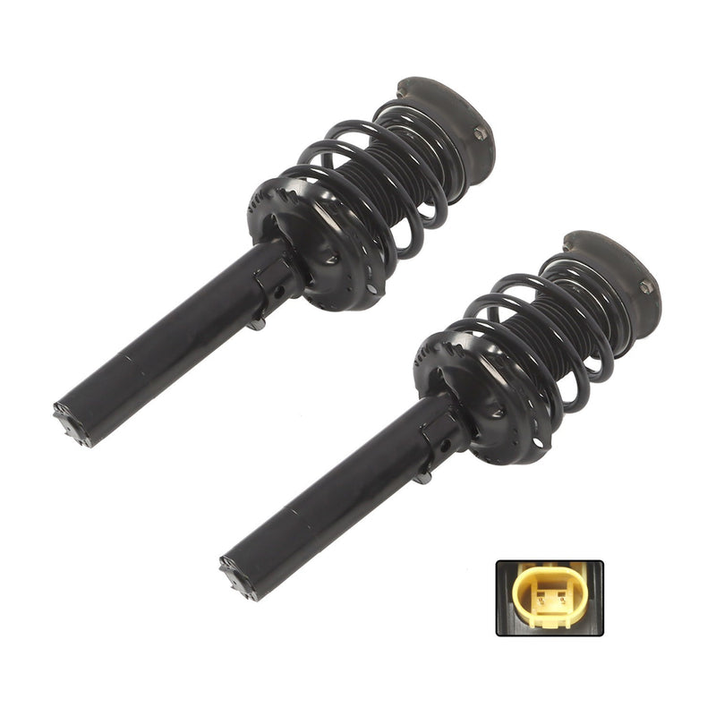 DURAFORCE Front Shock Struts Pair w/Magnetic for Audi RS3 A3 S3 Premium 2016-2022