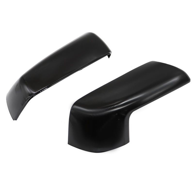 DURAFORCE Gloss Black Mirror Caps Replacement Pair for Chevy Silverado 1500 2019-2024