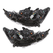 DURAFORCE Pair Halogen Headlights Front Lamps for 2011-2019 Mitsubishi Outlander Sport