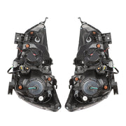 DURAFORCE Pair Halogen Headlights Front Lamps for 2011-2019 Mitsubishi Outlander Sport