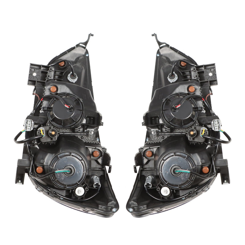DURAFORCE Pair Halogen Headlights Front Lamps for 2011-2019 Mitsubishi Outlander Sport