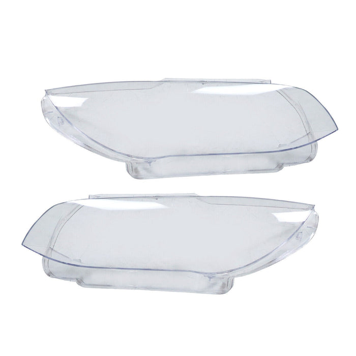 DURAFORCE BMW E92 E93 Headlight Lens Cover Shell Pair Fit 2010-2013 LCI Coupe