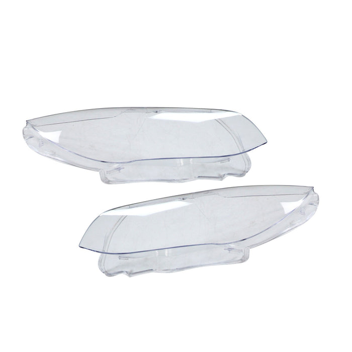DURAFORCE BMW E92 E93 Headlight Lens Cover Shell Pair Fit 2010-2013 LCI Coupe