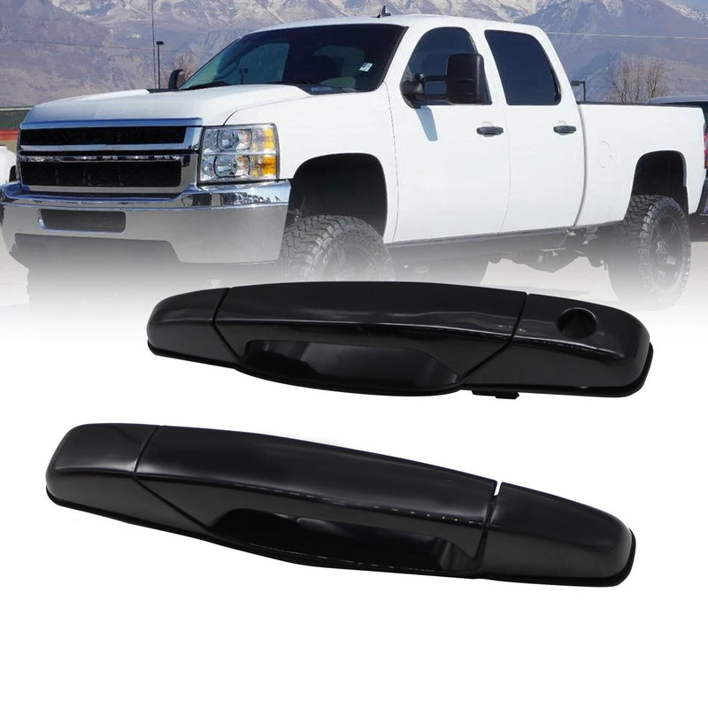 DURAFORCE Chevrolet Silverado 1500 Door Handle Set LH RH Exterior 2007-2013 Pair
