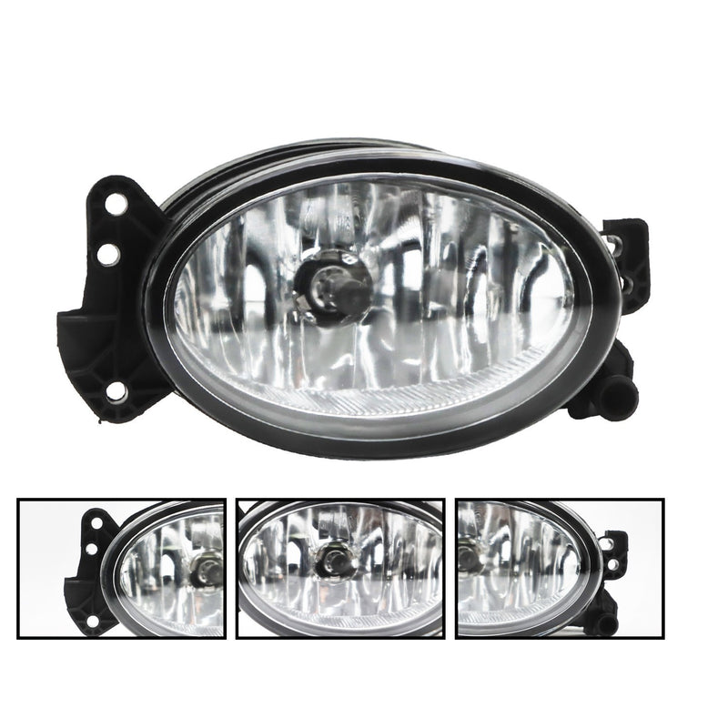 DURAFORCE Pair LED Fog Lights for Mercedes Benz W211 E320 E350 E550 2007-2009 New