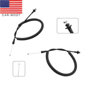 DURAFORCE Rear Door Latch Release Cable Pair for 1998-2002 Dodge Ram 1500-3500