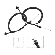 DURAFORCE Rear Door Latch Release Cable Pair for 1998-2002 Dodge Ram 1500-3500