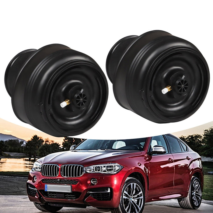 DURAFORCE Pair Rear Air Suspension Springs for BMW X5 F15 & X6 F16 2014-2018