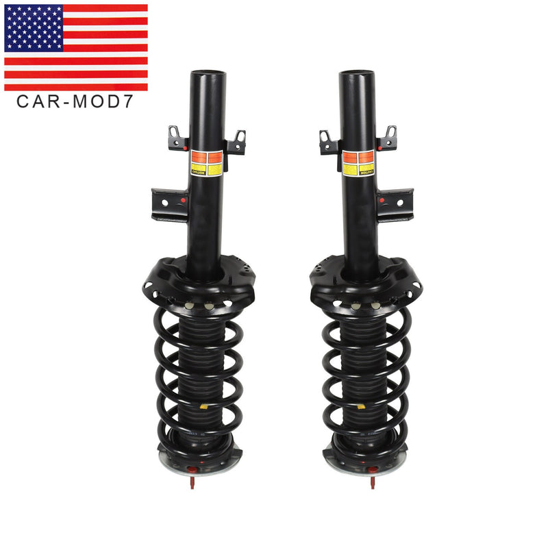 DURAFORCE Pair Rear Shock Struts for Land Rover LR2 2008-2015 LR005573 LR005574