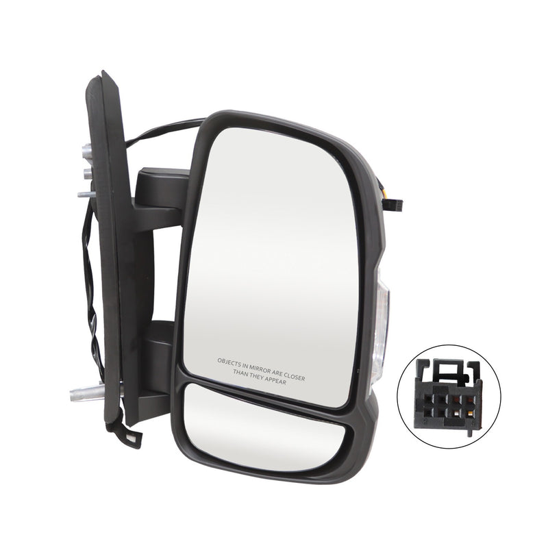 DURAFORCE Pair Power Side Mirrors for 2010-2024 RAM Promaster 1500 2500 3500