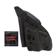 DURAFORCE Pair Right & Left Side Mirrors w/ BLIS & Light Manual Fold for 21-24 Ford F-150