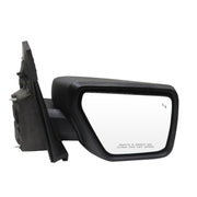 DURAFORCE Pair Right & Left Side Mirrors w/ BLIS & Light Manual Fold for 21-24 Ford F-150