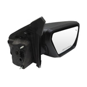 DURAFORCE Pair Right & Left Side Mirrors w/ BLIS & Light Manual Fold for 21-24 Ford F-150
