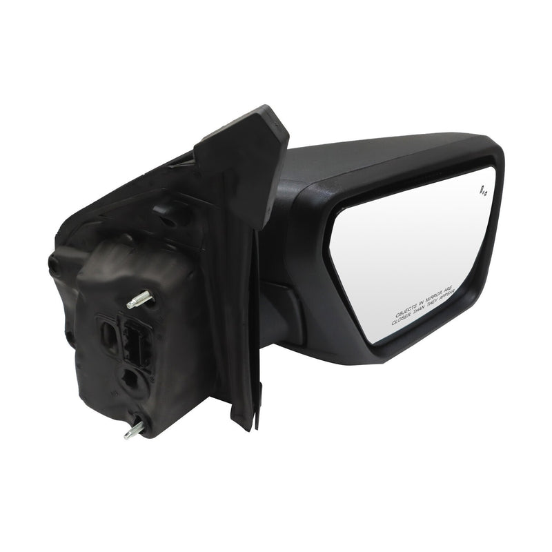 DURAFORCE Pair Right & Left Side Mirrors w/ BLIS & Light Manual Fold for 21-24 Ford F-150