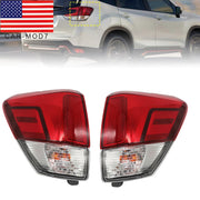 DURAFORCE LED Tail Lights Pair Rear Left & Right for 2019-2021 Subaru Forester
