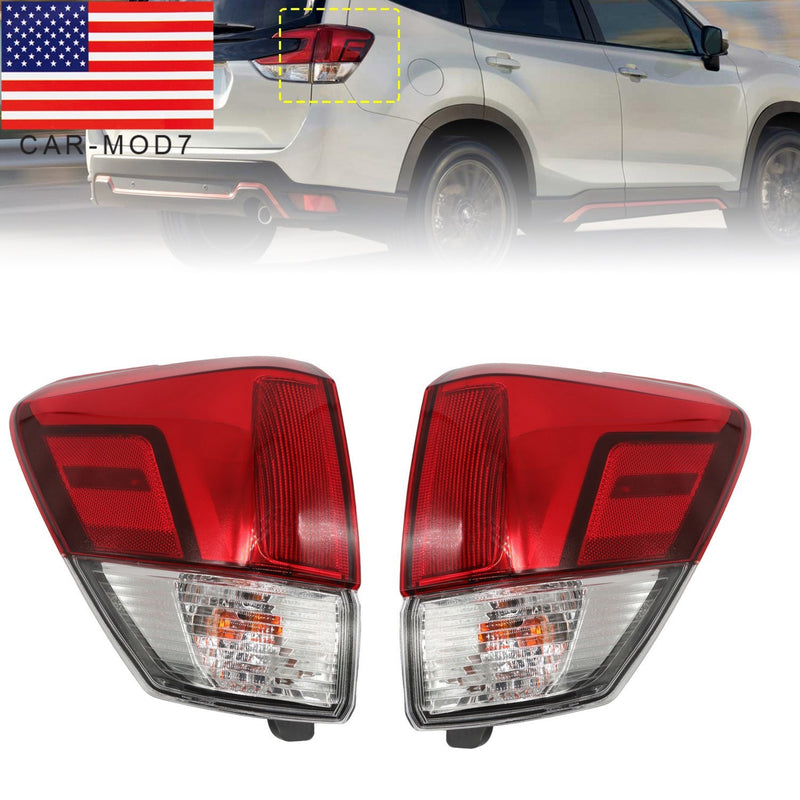 DURAFORCE LED Tail Lights Pair Rear Left & Right for 2019-2021 Subaru Forester