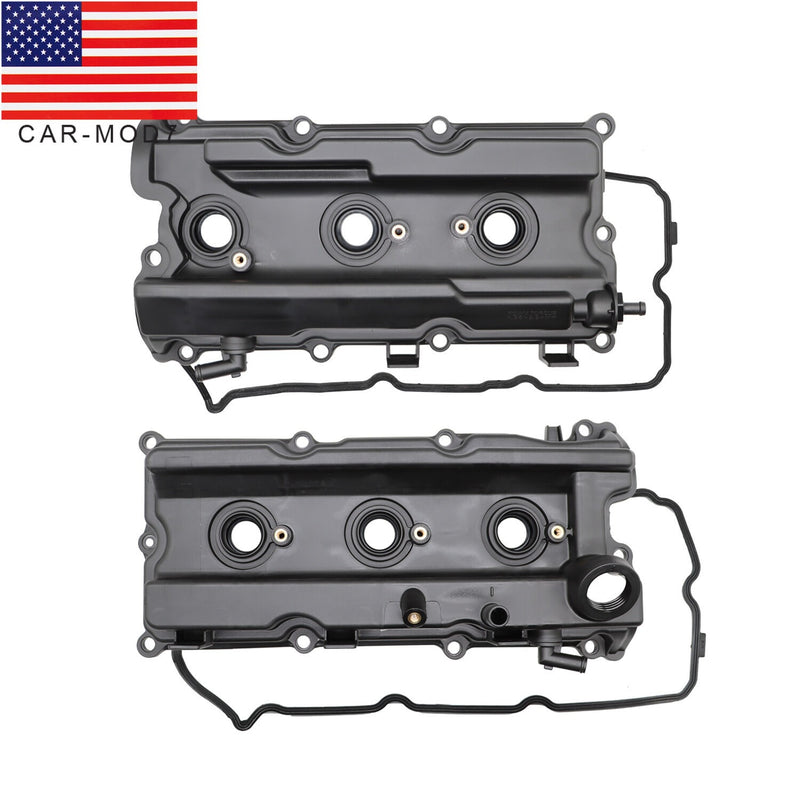 DURAFORCE Valve Cover Pair for 05-19 Nissan Frontier Pathfinder Xterra NV1500 NV2500 4.0L