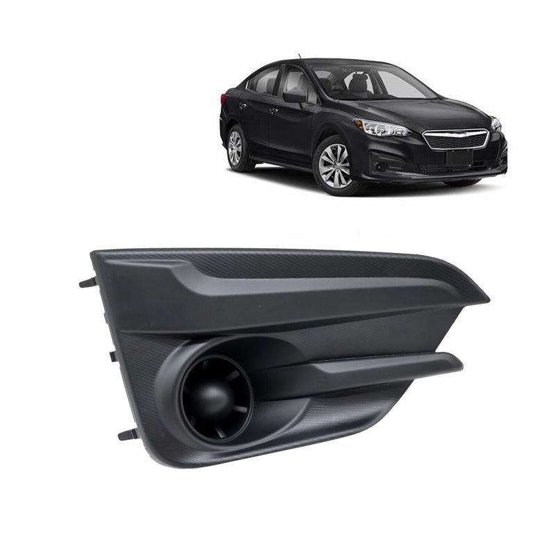 DURAFORCE Passenger Side Fog Light Cover Bezel for 2017-2019 Subaru Impreza