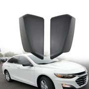 DURAFORCE Matte Black Side Mirror Covers for Chevrolet Malibu 2016-2022 Passenger & Driver