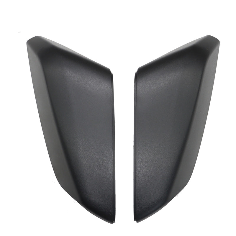 DURAFORCE Matte Black Side Mirror Covers for Chevrolet Malibu 2016-2022 Passenger & Driver