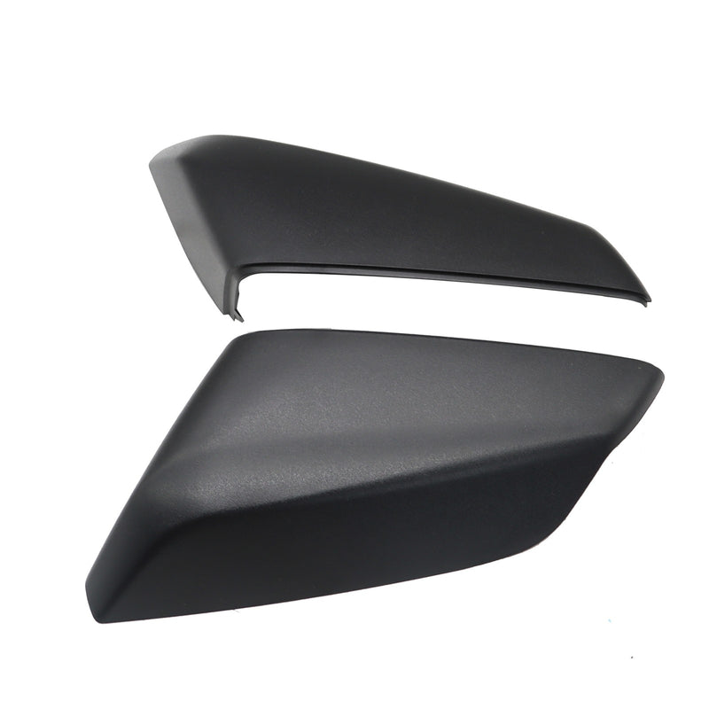 DURAFORCE Matte Black Side Mirror Covers for Chevrolet Malibu 2016-2022 Passenger & Driver