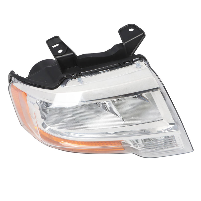 DURAFORCE 2015-2017 Ford Expedition Passenger Chrome Halogen Headlight with Bulbs