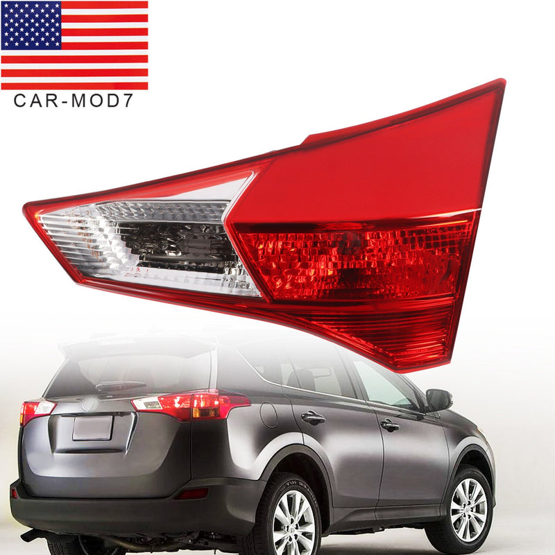 DURAFORCE Right Side Inner Tail Light Brake Lamp for 2013-2015 Toyota RAV4 Passenger