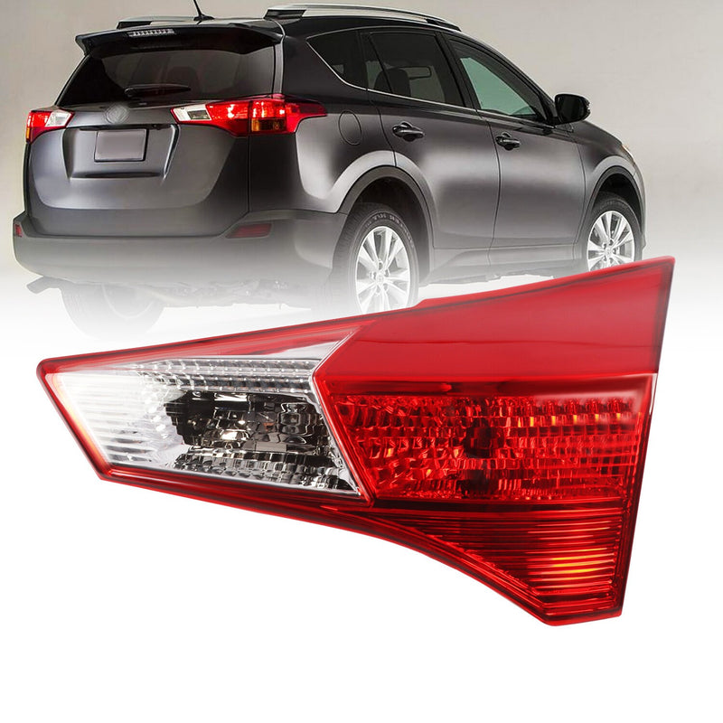 DURAFORCE Right Side Inner Tail Light Brake Lamp for 2013-2015 Toyota RAV4 Passenger