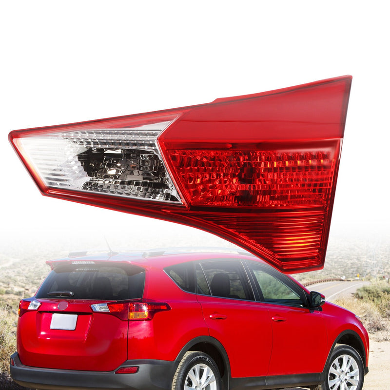 DURAFORCE Right Side Inner Tail Light Brake Lamp for 2013-2015 Toyota RAV4 Passenger