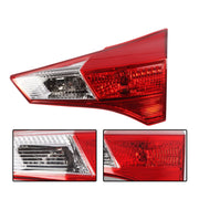 DURAFORCE Right Side Inner Tail Light Brake Lamp for 2013-2015 Toyota RAV4 Passenger