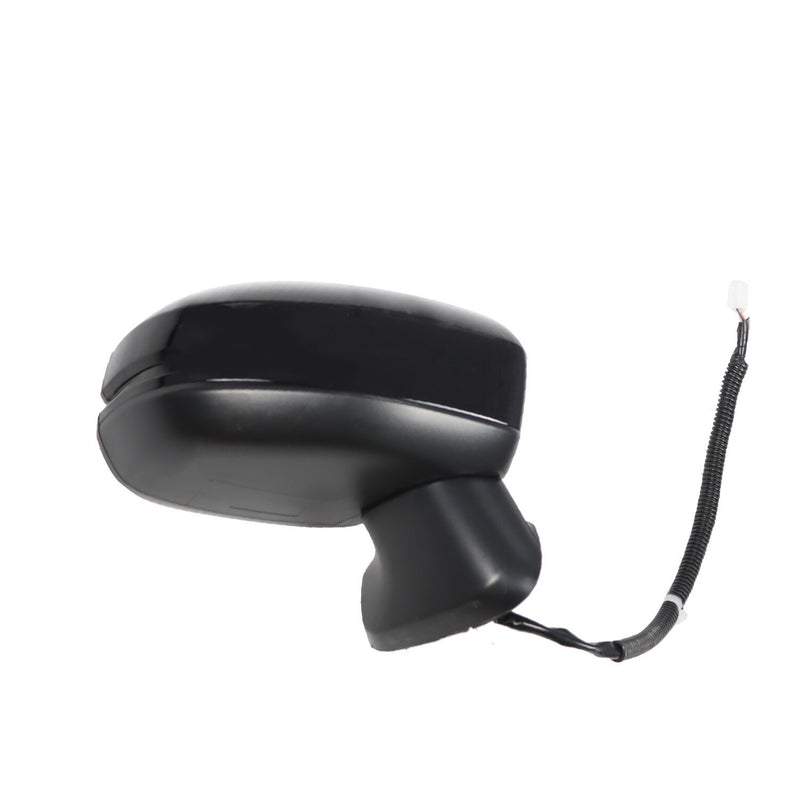 DURAFORCE Passenger Right Side Mirror Manual Fold Black 3Pin for Honda Fit 2015-2020
