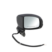 DURAFORCE Passenger Right Side Mirror Manual Fold Black 3Pin for Honda Fit 2015-2020
