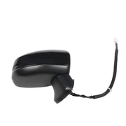 DURAFORCE Passenger Right Side Mirror Manual Fold Black 3Pin for Honda Fit 2015-2020