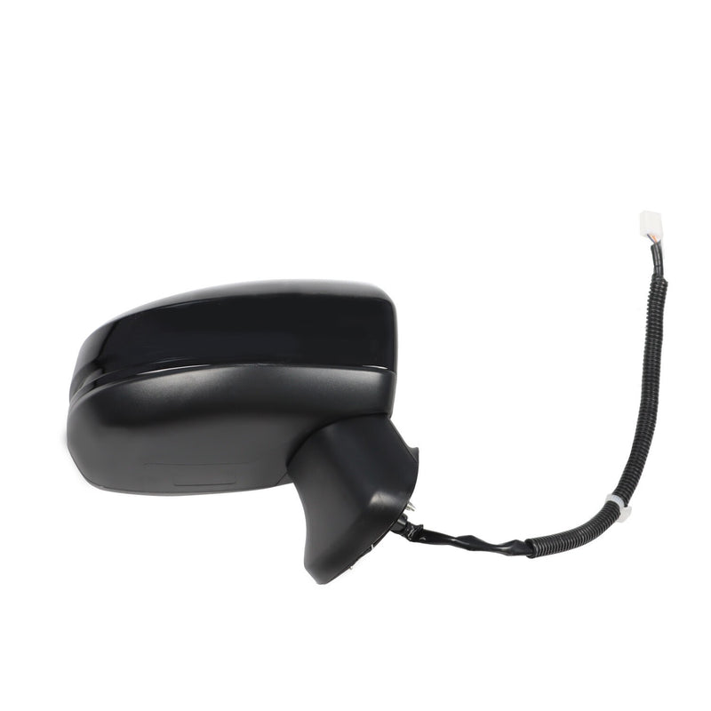 DURAFORCE Passenger Right Side Mirror Manual Fold Black 3Pin for Honda Fit 2015-2020