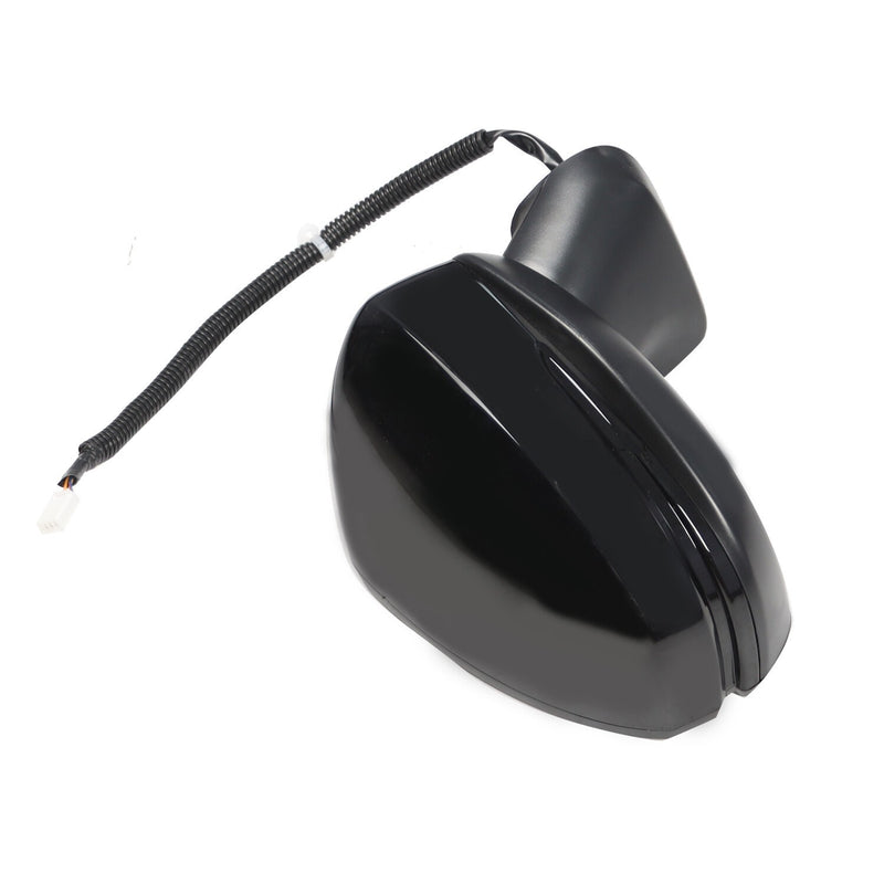 DURAFORCE Passenger Right Side Mirror Manual Fold Black 3Pin for Honda Fit 2015-2020
