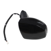 DURAFORCE Passenger Right Side Mirror Manual Fold Black 3Pin for Honda Fit 2015-2020