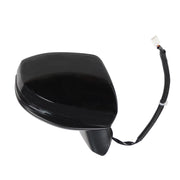 DURAFORCE Passenger Right Side Mirror Manual Fold Black 3Pin for Honda Fit 2015-2020